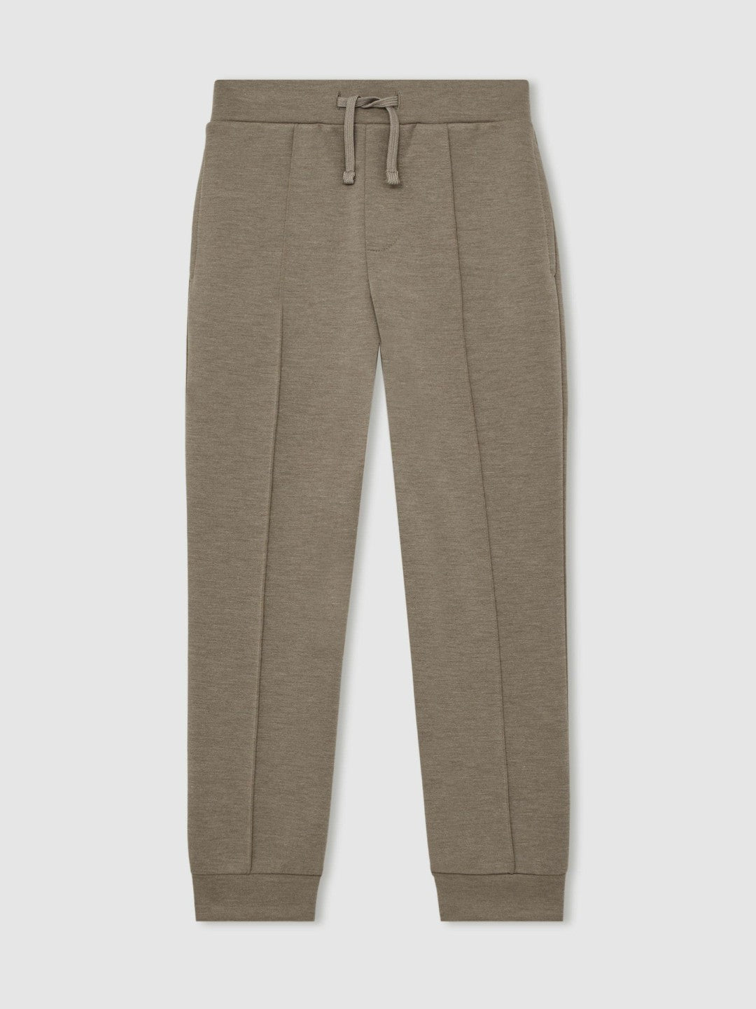 Reiss 9-13 yrs Interlock Drawstring Joggers in Taupe Brown