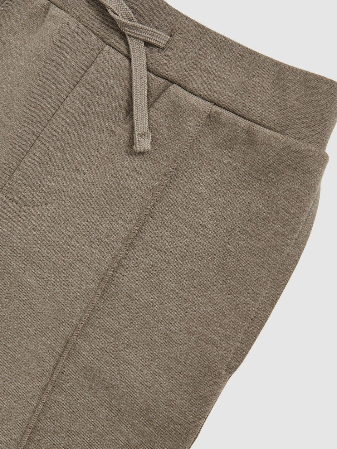 Reiss 9-13 yrs Interlock Drawstring Joggers in Taupe Brown