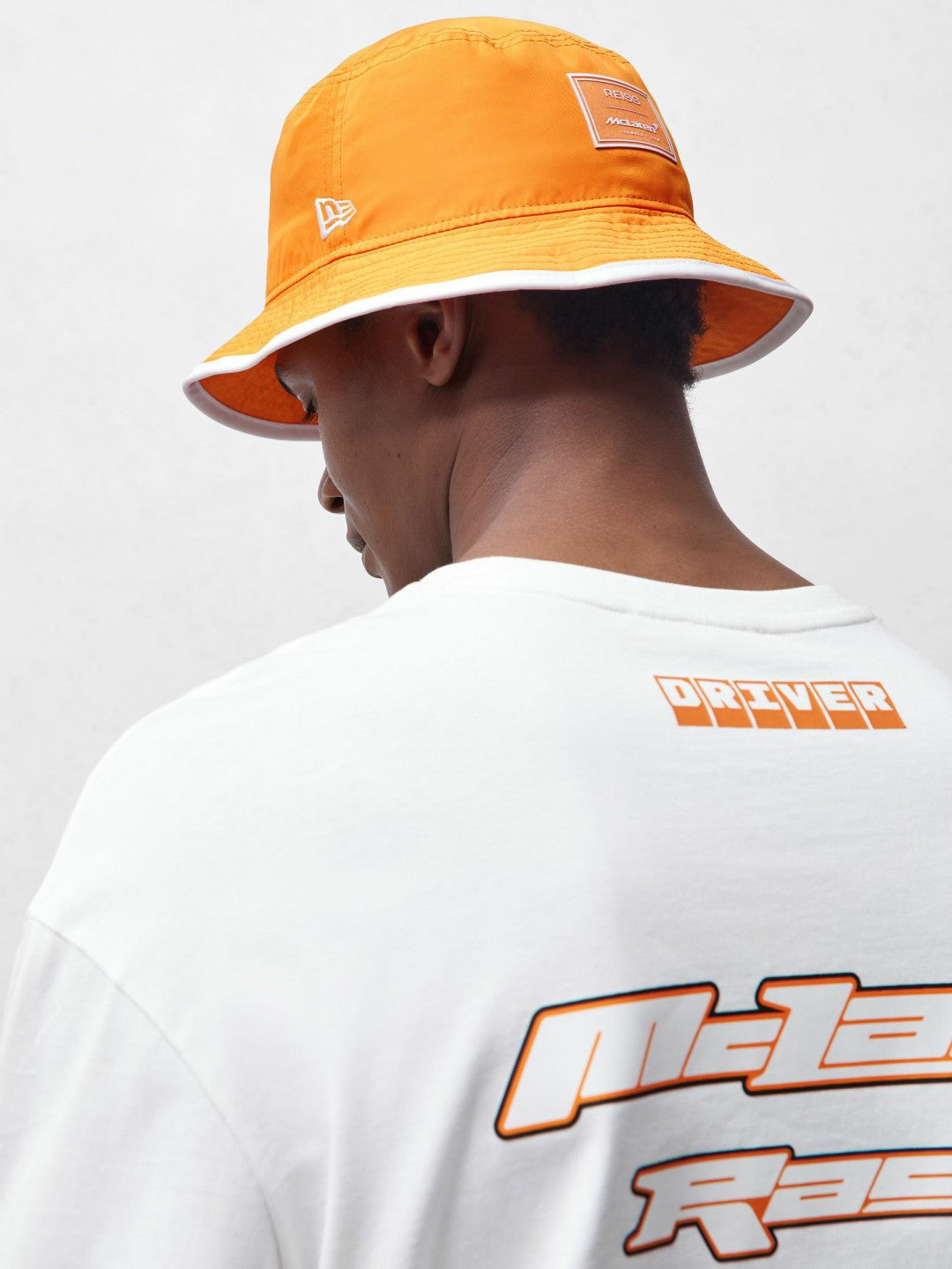 Reiss Hat in Papaya Orange