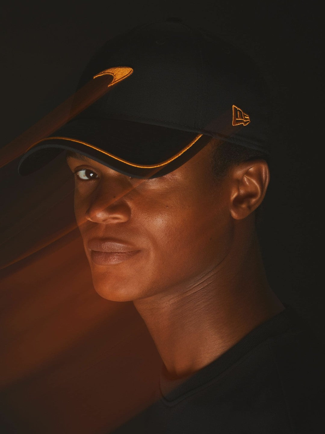 Reiss McLaren F1 Team Speedmark Logo Cap Unisex Fit in Black