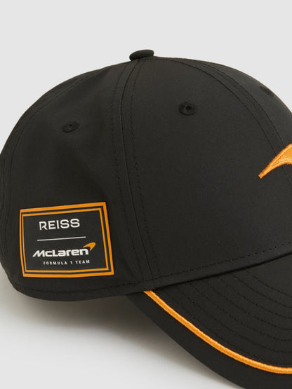 Reiss McLaren F1 Team Speedmark Logo Cap Unisex Fit in Black