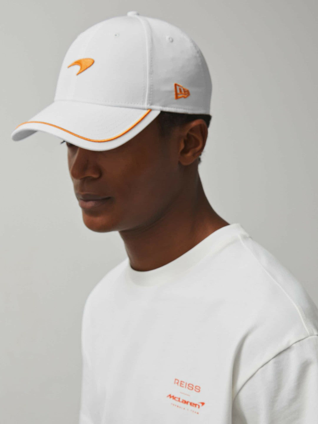 Reiss McLaren F1 Team Speedmark Logo Cap Unisex Fit in White