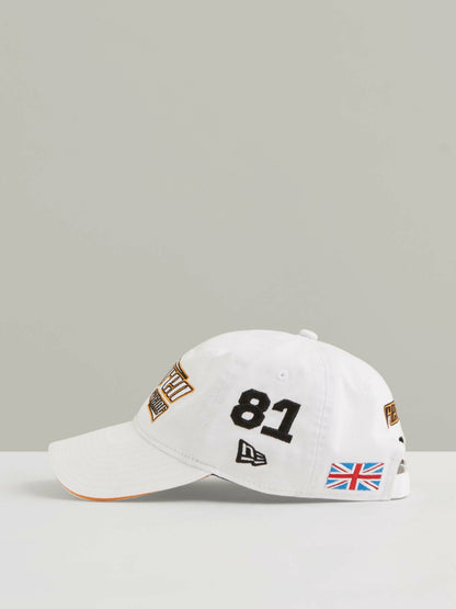 Reiss McLaren Racing Heritage Cap Unisex Fit in White