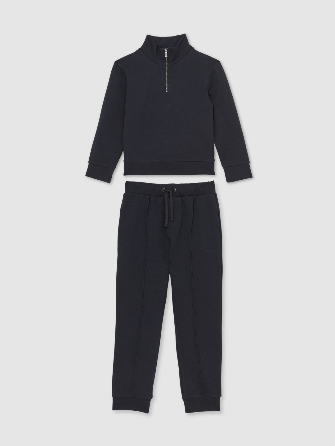 Reiss 3-9 yrs Interlock Sweatshirt and Trousers Set in Navy Blue
