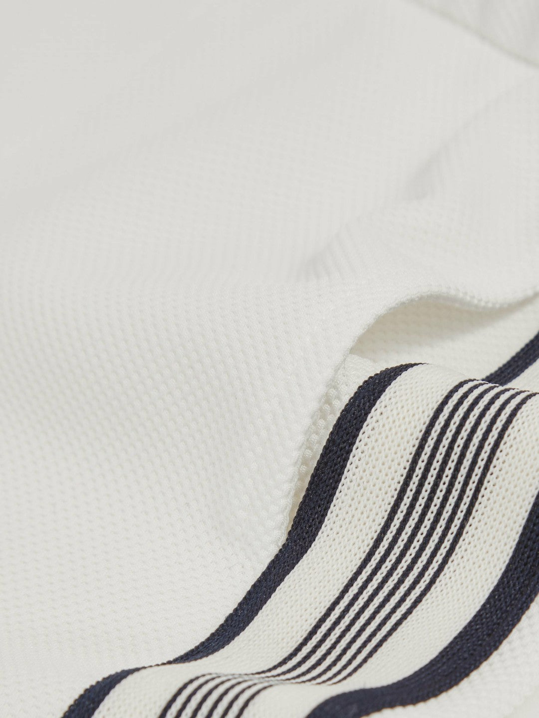 Reiss 13-14 yrs Side Stripe Textured Shorts in White