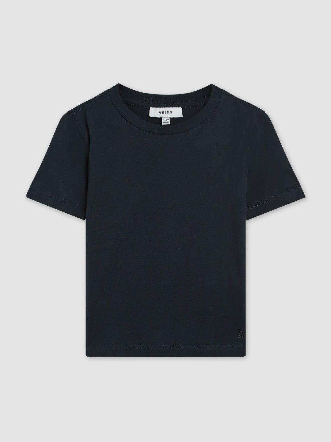Reiss 9-13 yrs Crew Neck T-Shirt in Navy