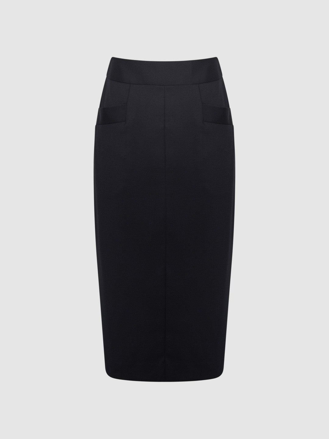 Reiss Tailored Pencil Skirt in Navy