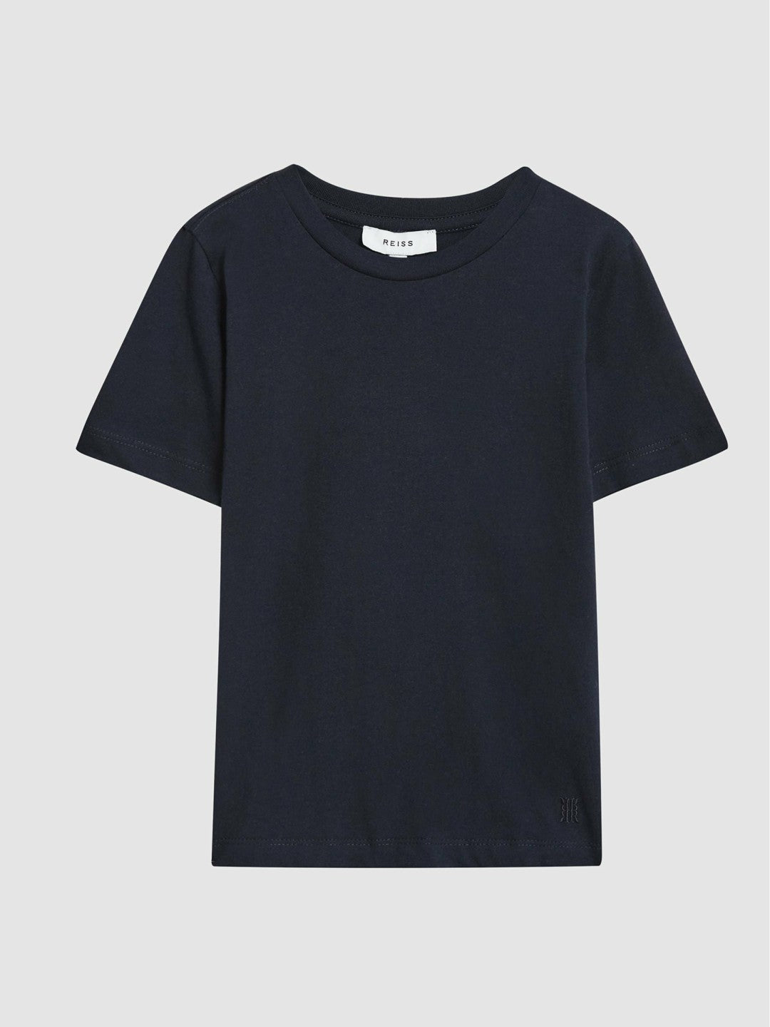Reiss 4-9 yrs Crew Neck T-Shirt in Navy