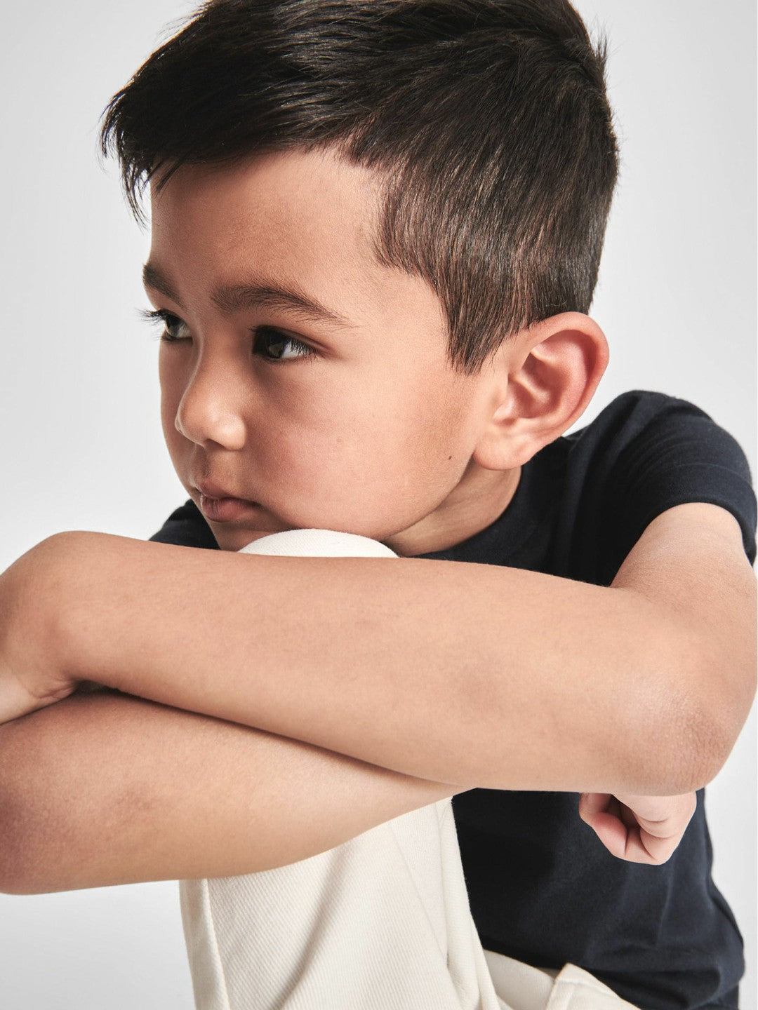 Reiss 4-9 yrs Crew Neck T-Shirt in Navy