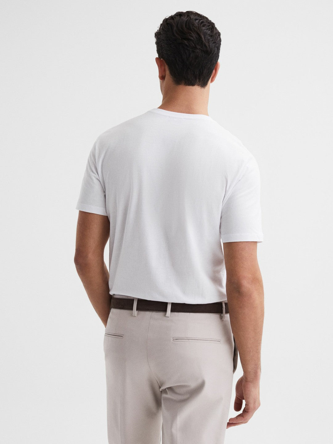 Reiss Three Pack Of Crew Neck T-shirts in White