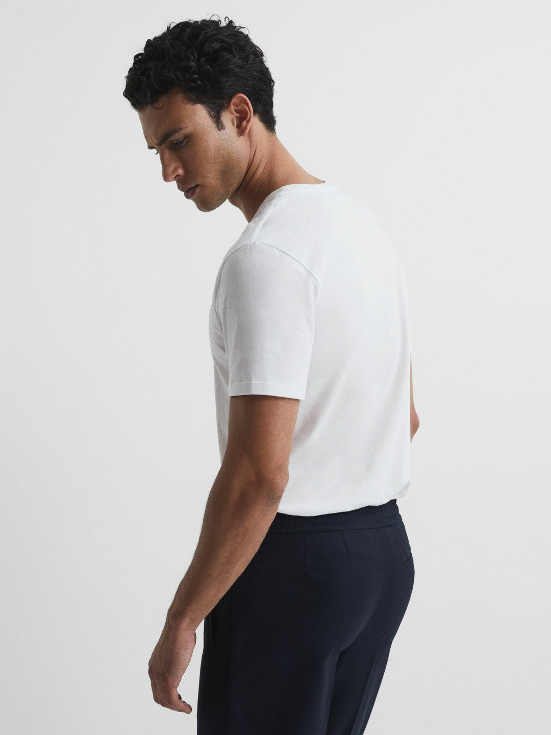 Reiss Three Pack Of Crew Neck T-shirts in White