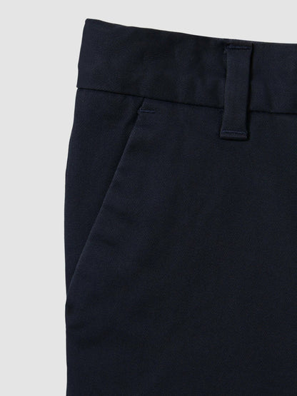 Reiss 3-9 yrs Cotton Chino Shorts with Stretch in Navy