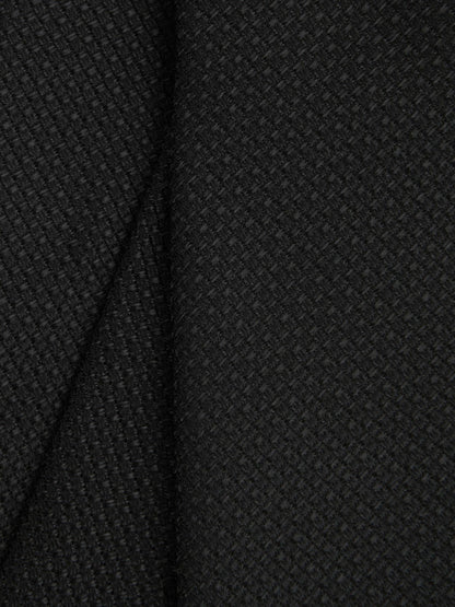 Reiss Textured Silk Blend Tie in Black