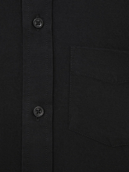 Reiss 3-9 yrs Button Down Oxford Shirt in Black