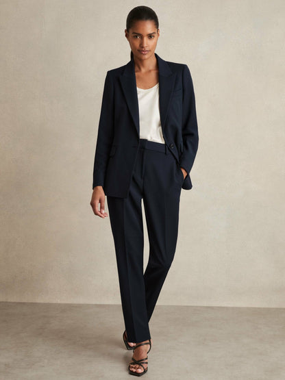 Reiss Slim Fit Suit Trousers in Navy