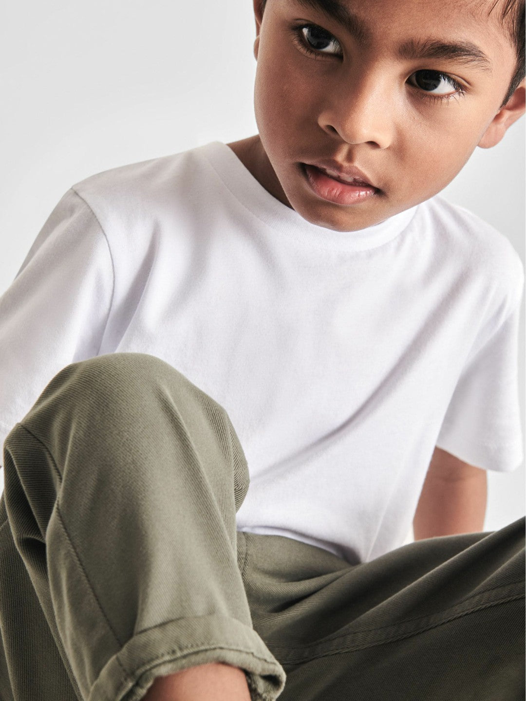 Reiss 4-9 yrs Crew Neck T-Shirt in White