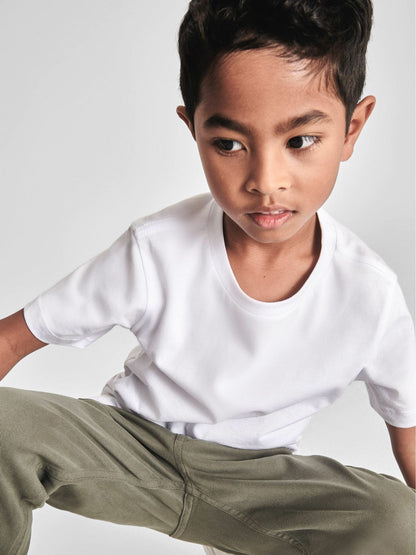 Reiss 4-9 yrs Crew Neck T-Shirt in White