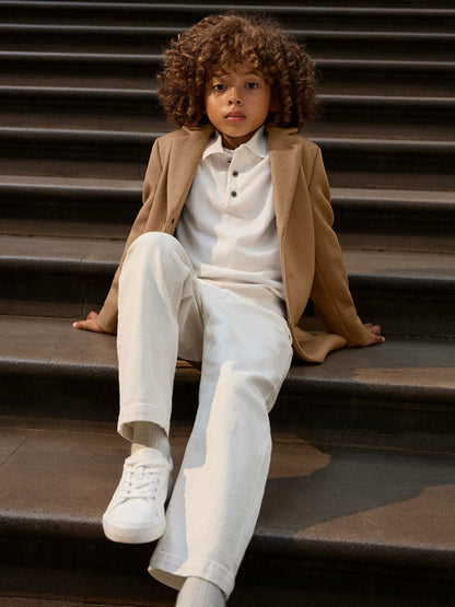 Reiss 9-14 yrs Slim Fit Casual Chinos in White