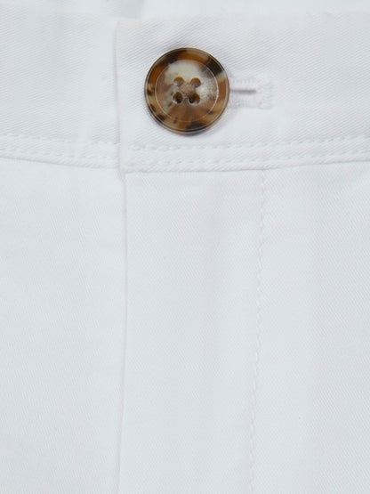 Reiss 9-14 yrs Slim Fit Casual Chinos in White