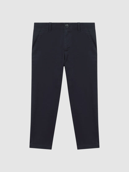 Reiss 9-14 yrs Slim Fit Casual Chinos in Navy