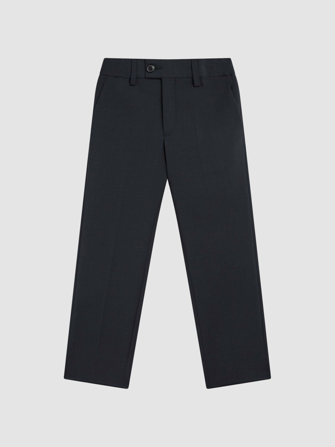 Reiss 4-9 yrs Wool-Blend Suit Trousers in Navy