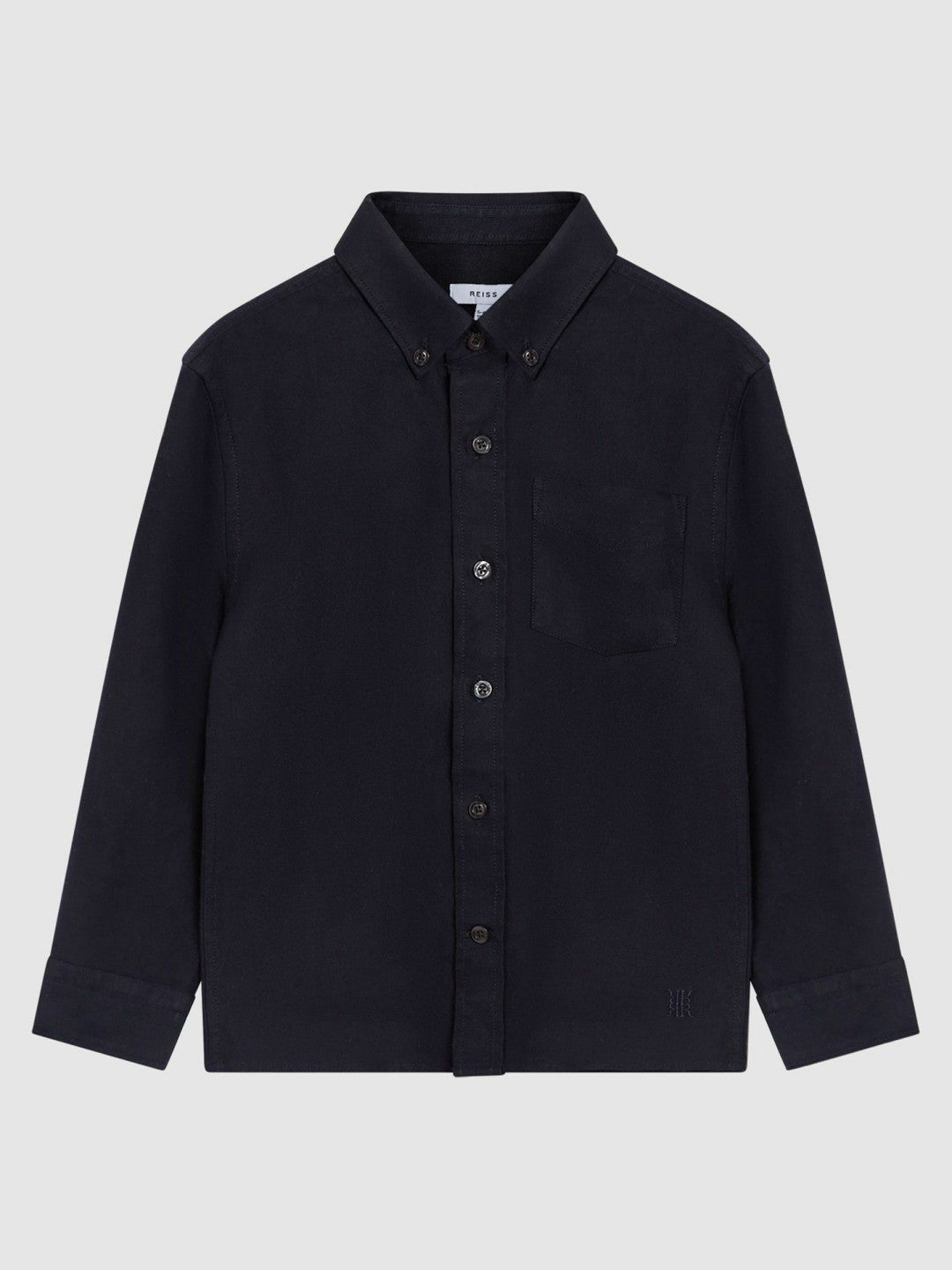 Reiss 9-14 yrs Button Down Oxford Shirt in Navy