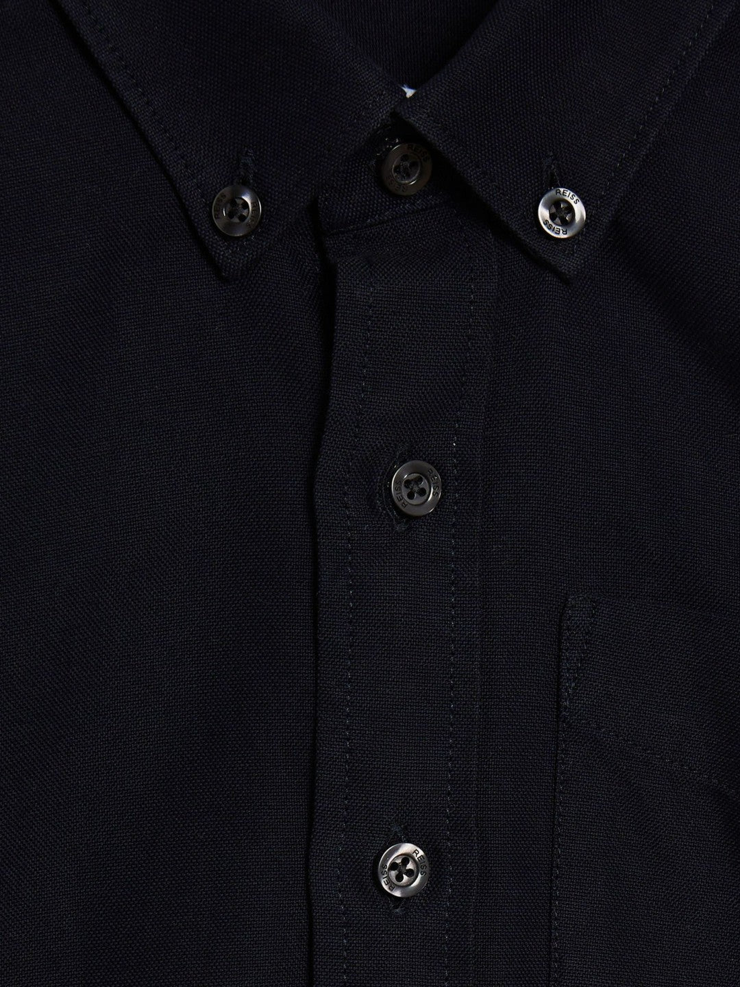 Reiss 9-14 yrs Button Down Oxford Shirt in Navy