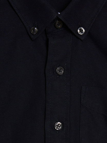 Reiss 9-14 yrs Button Down Oxford Shirt in Navy