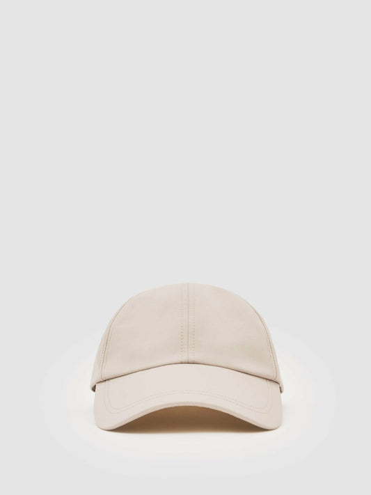 Reiss Embroidered-Logo Tech Baseball Cap in Stone