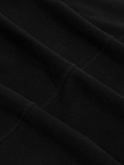 Reiss Stretch-Cotton Crew-Neck T-Shirt in Black