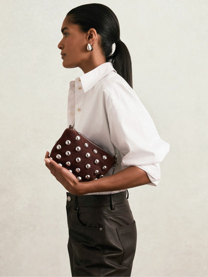 Reiss Bag in Oxblood
