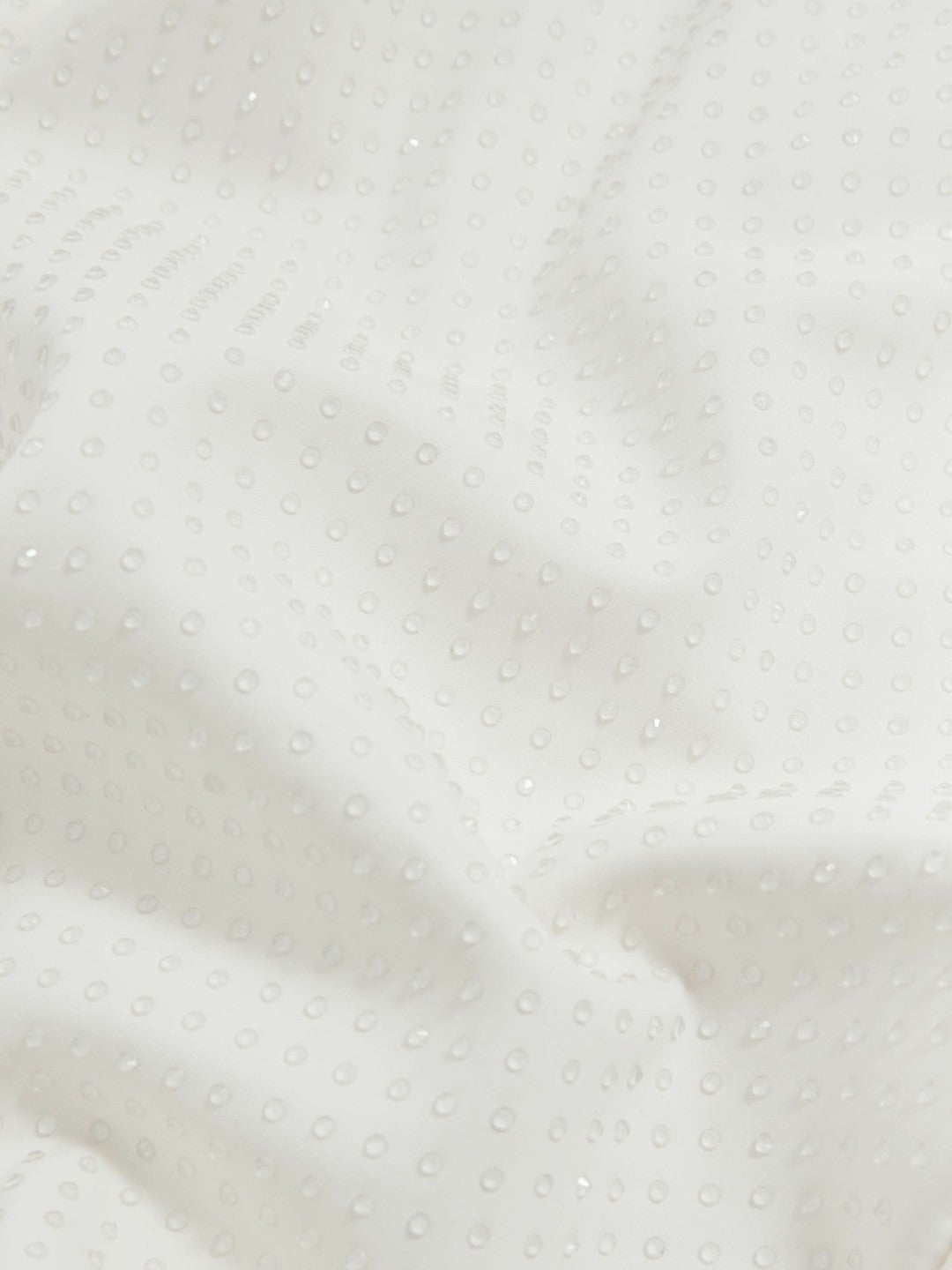 Reiss Good American Scuba Crystal Midi Dress in White