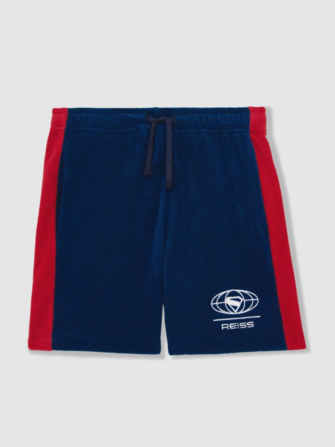 Reiss 3-9 yrs Superman Towelling Shorts in Blue/Red