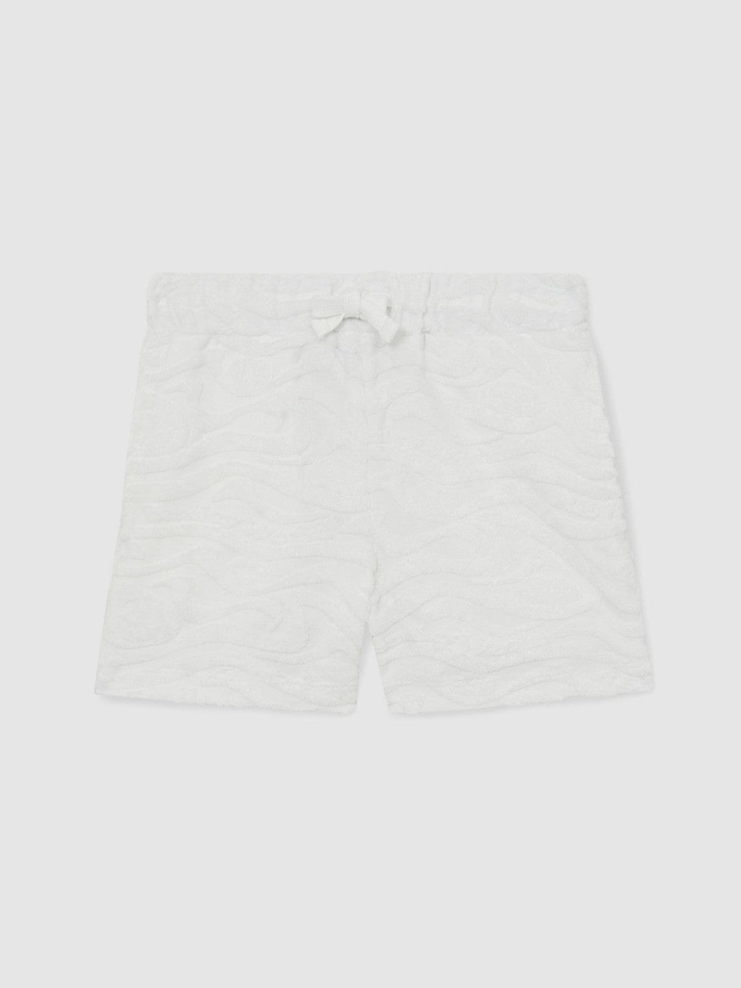 Reiss 13-14 yrs SmileyWorld Wave Texture Shorts in White