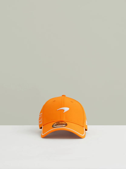 Reiss McLaren F1 Team Speedmark Logo Cap Unisex Fit in Papaya Orange