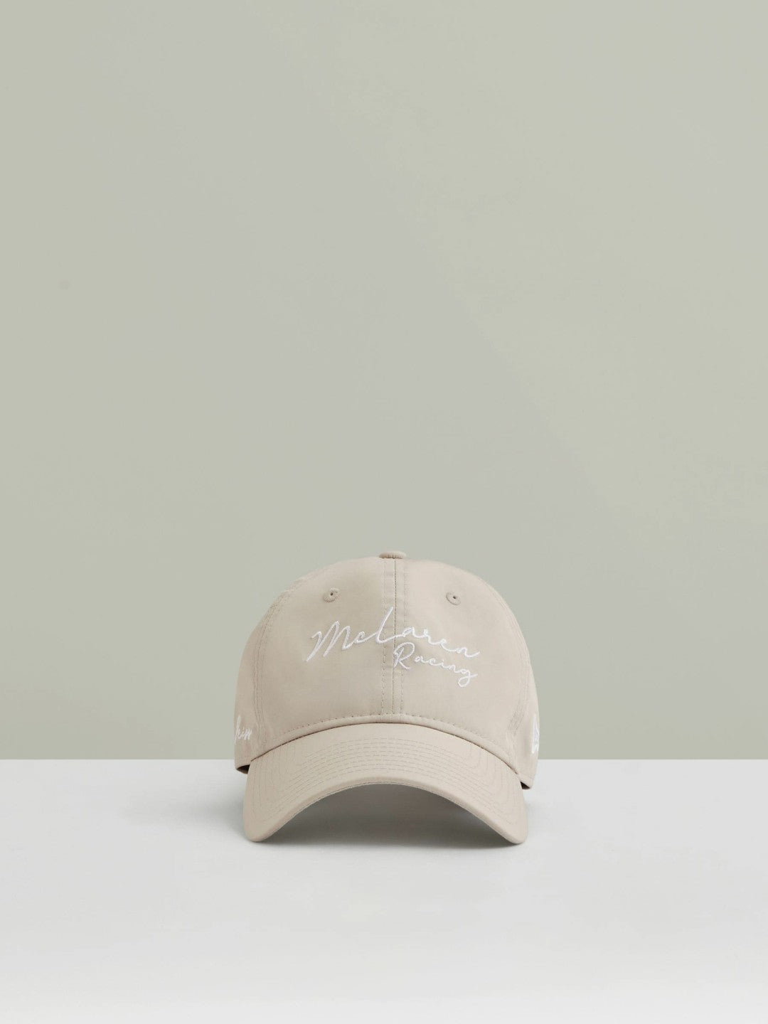 Reiss McLaren Racing Logo Embroidered Cap Unisex Fit in Stone