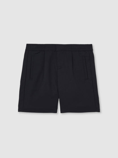 Reiss 9-13 yrs Relaxed Drawstring Shorts in Navy