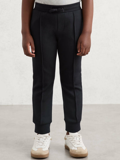 Reiss 13-14 yrs Interlock Drawstring Joggers in Navy Blue