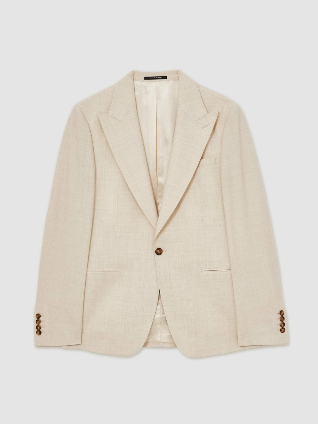 Reiss Suit Jacket in Stone