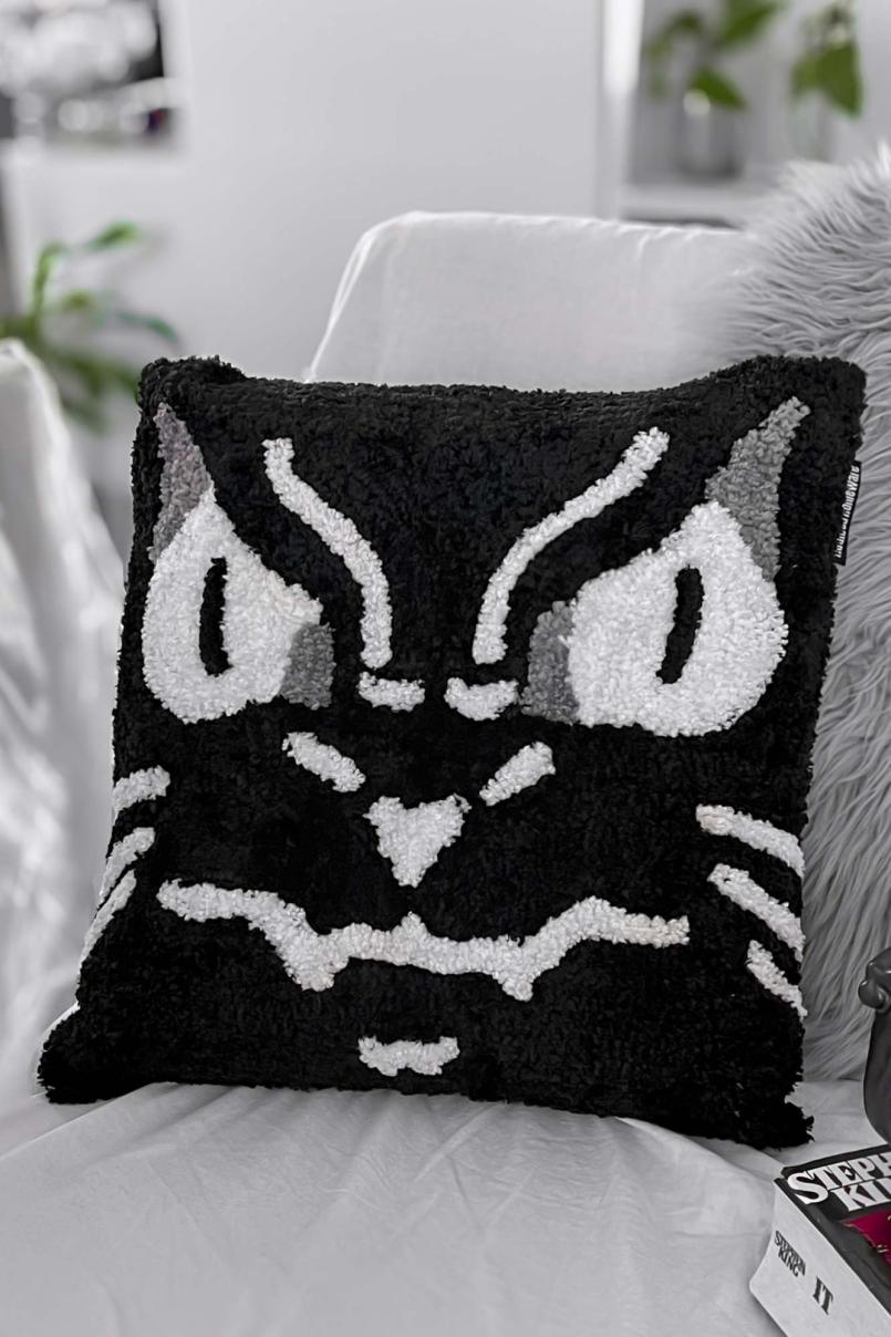 Homeware Bedding &amp; Cushions | Killstar Hiss Tufted Cushion