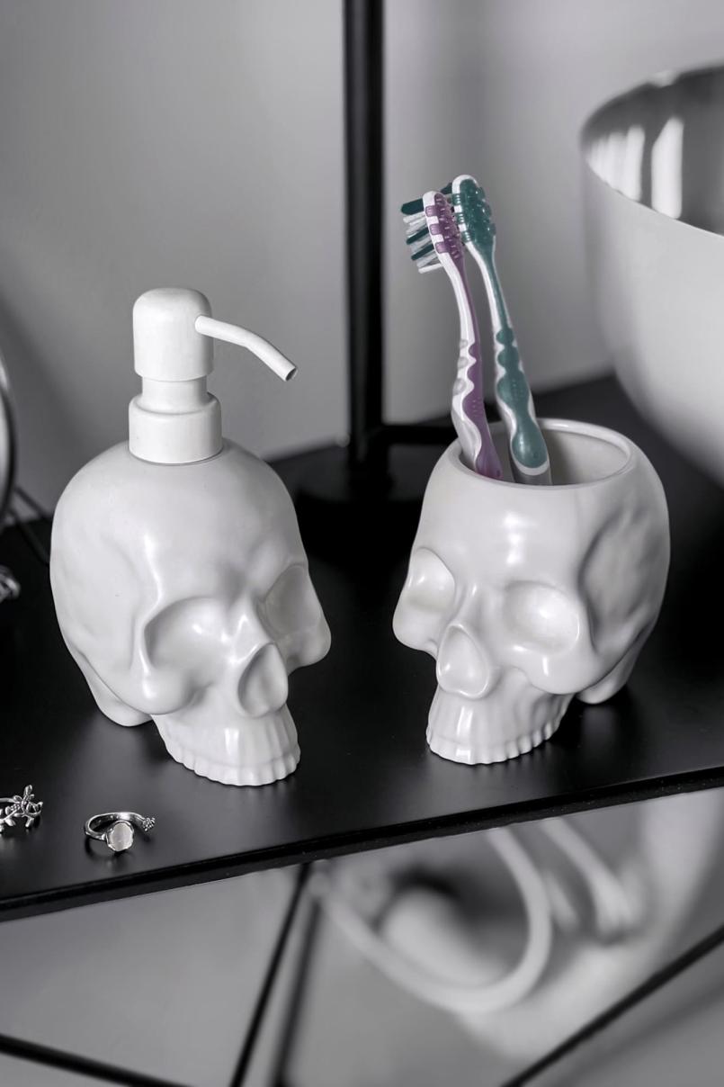 Homeware Decor | Killstar Cranium Bathroom Set