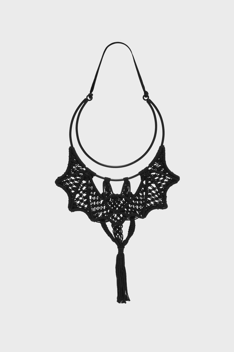 Homeware Mirrors &amp; Wall Decor | Killstar Bat Macrame Wall Decor