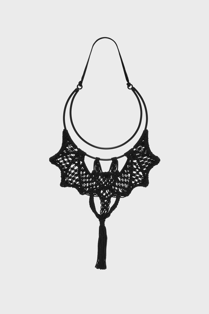 Homeware Mirrors &amp; Wall Decor | Killstar Bat Macrame Wall Decor