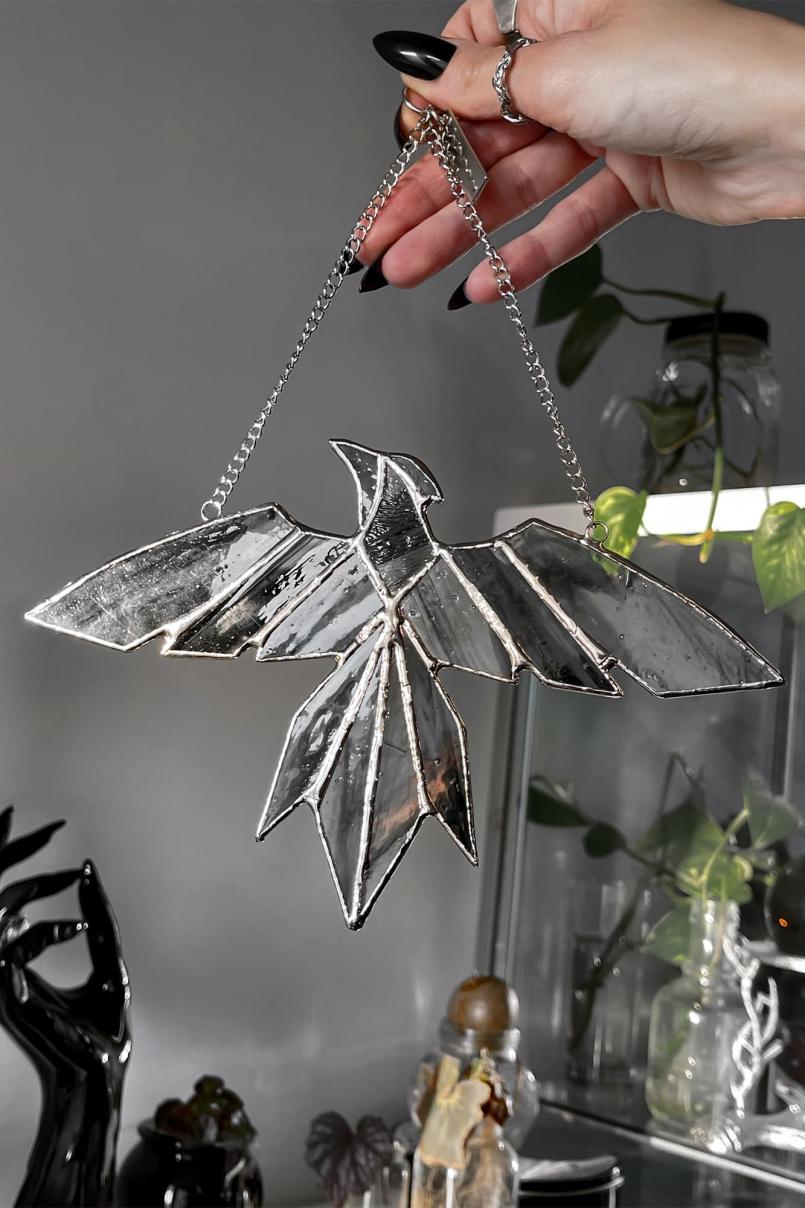 Homeware Mirrors &amp; Wall Decor | Killstar Raveena Stained Glass Wall Hanging