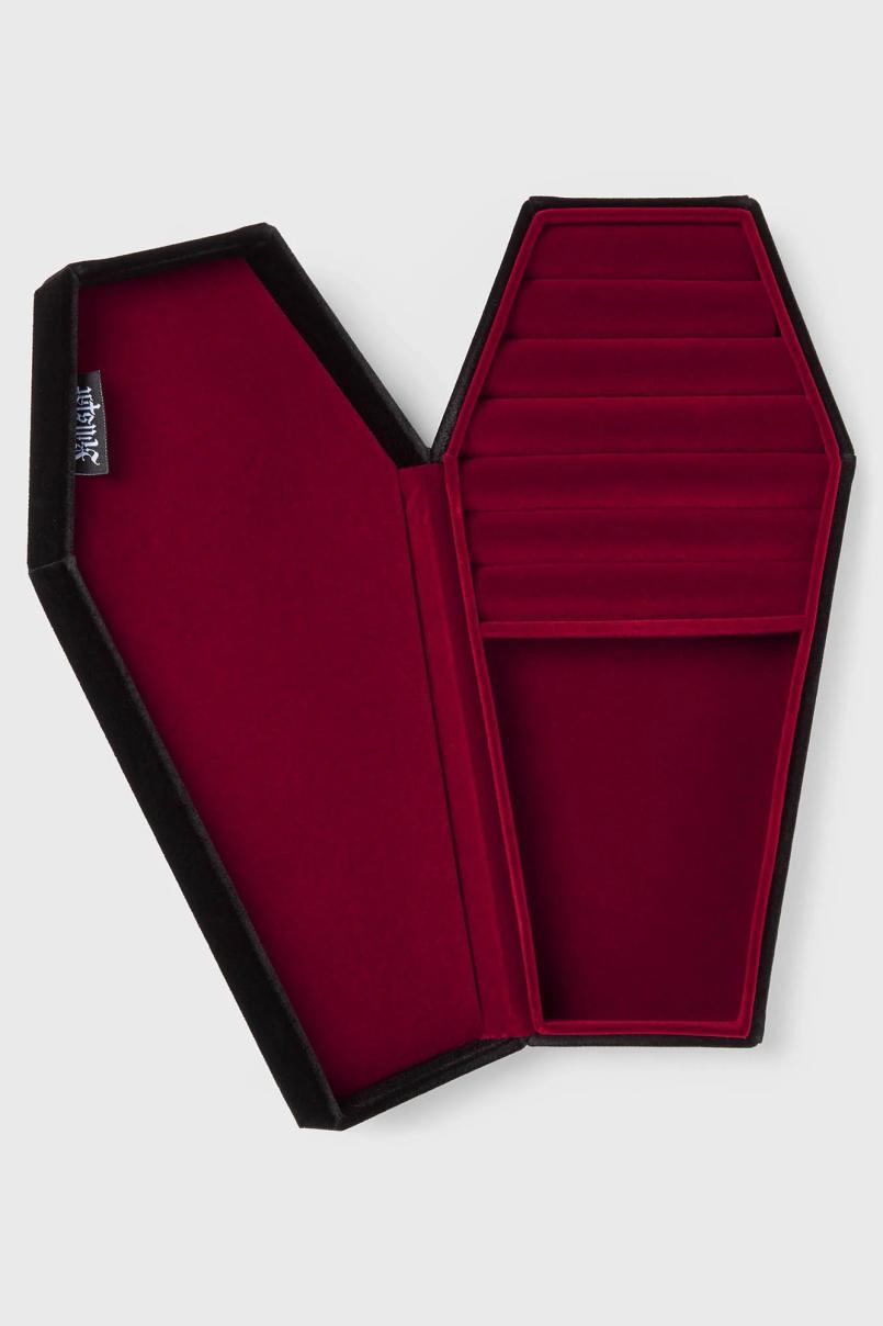 Homeware Storage | Killstar Velvet Casket Jewellery Box