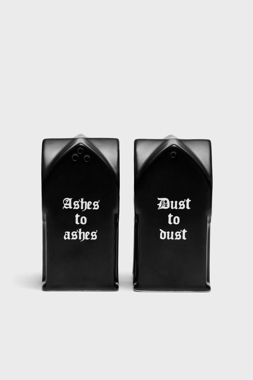 Homeware Tableware | Killstar Ashes And Dust Salt &amp; Pepper Shakers