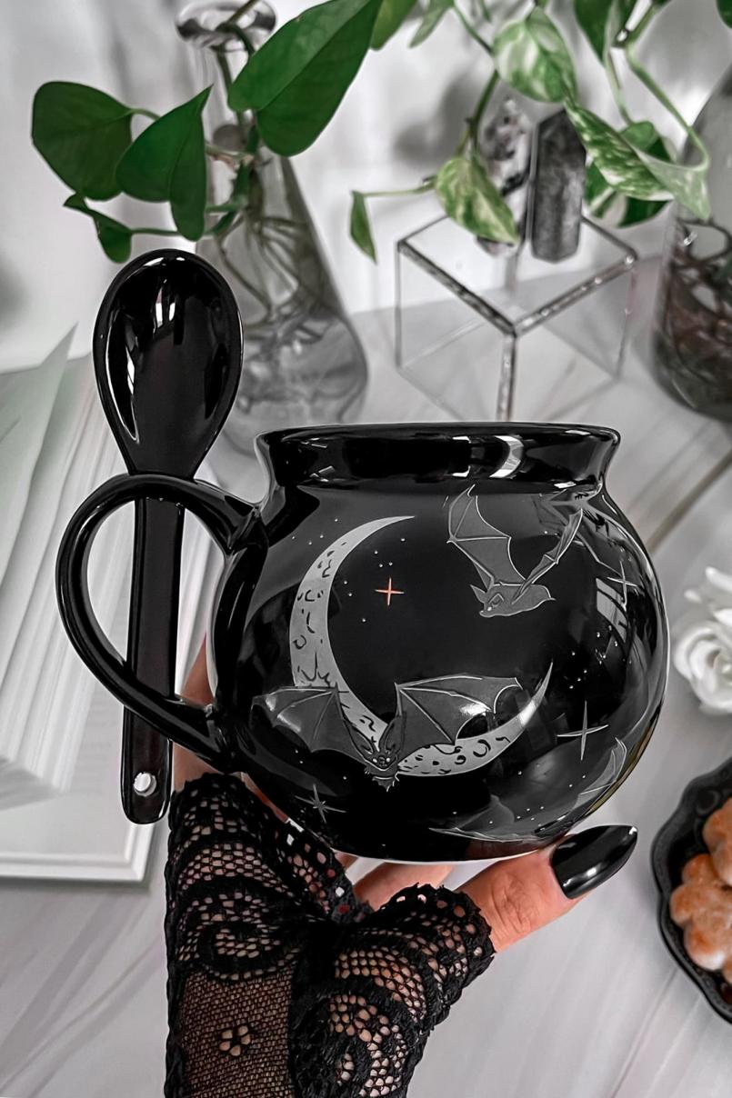 Homeware Tableware | Killstar Kiro Mug &amp; Spoon