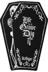 Homeware Towels &amp; Mats | Killstar Dig It Coffin Towel