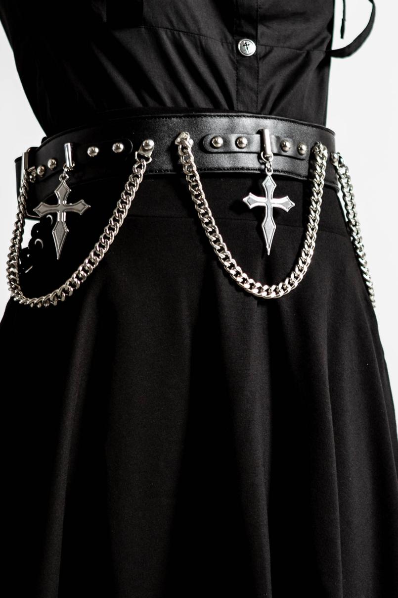 Men Accessories | Killstar Hope To Die Cross Belt
