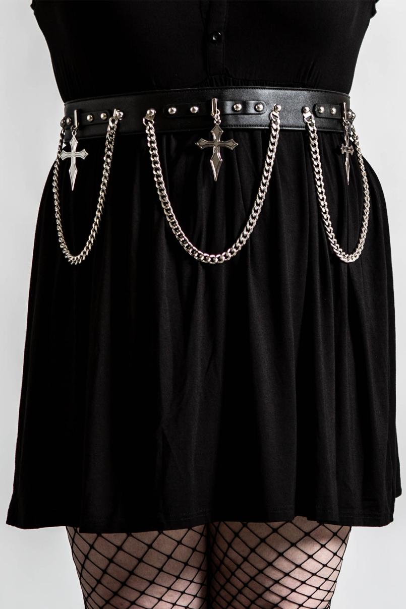 Men Accessories | Killstar Hope To Die Cross Belt